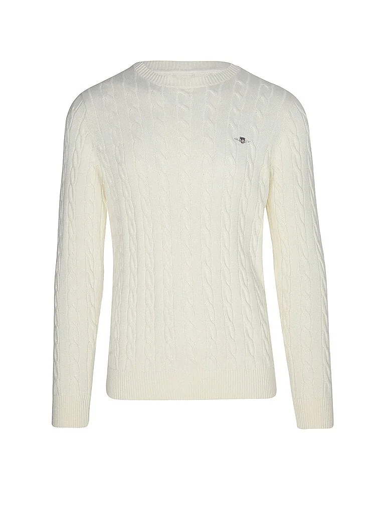 GANT Pullover creme XXL herren - Gant - FashionsVida