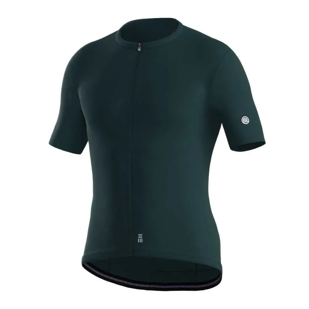 Maglia A Maniche Corte Ghiaia S3 Dark Green - Bicycle Line - FashionsVida