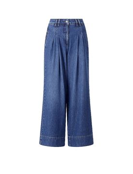 Jeans de pierna ancha azul 29
