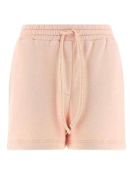 Pantaloncini con toppa con logo