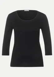 Basic Shirt Pania Schwarz 34