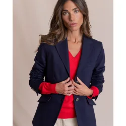 Blazer punto milano de mujer
