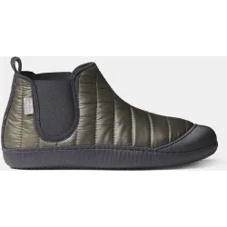 Zapatillas de casa de hombre de tejdo acolchado