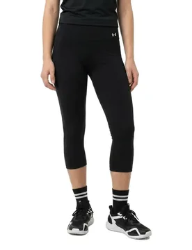 Leggings 3/4 Motion Capri Black / White S - Under armour - FashionsVida