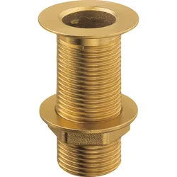 Chamfer Thru-hull 60 Mm Chrome Bronze 1-1/4´´ unisex