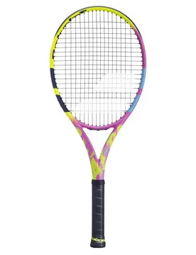 Pure Aero Rafa Origin Tennis Racket Yellow / Pink / Blue 3 - Babolat - FashionsVida