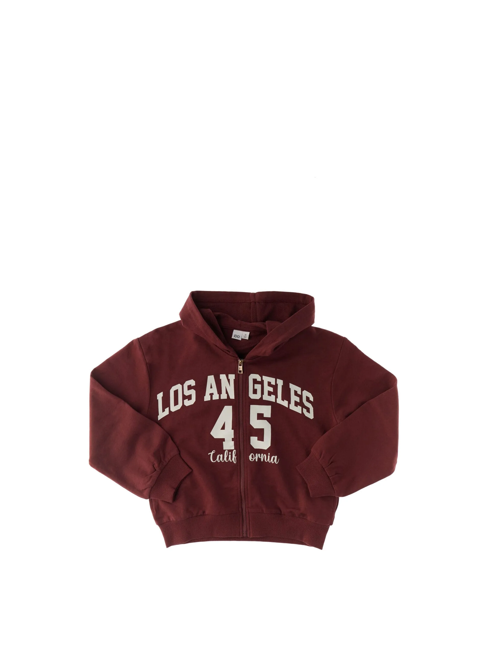 IDO Felpa con cappuccio BORDEAUX S - iDO - FashionsVida