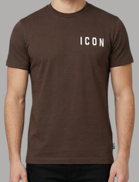 Maglietta Cotone Uomo Logo Frontale