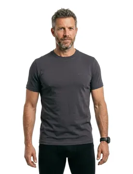 Maglietta A Maniche Corte 50506373 Green Open Grey L - BOSS - FashionsVida