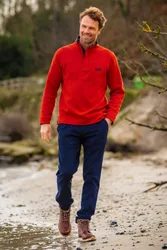 Worbarrow Mens Quarter Zip Sweatshirt