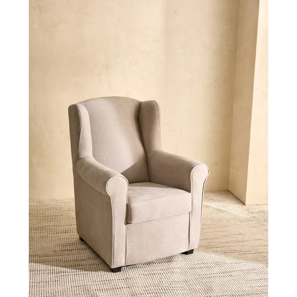Sillón orejero tapizado Bay - El Corte Inglés - FashionsVida