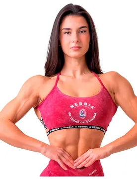 Top De Sport Washed Open Back Legacy 779 Red L