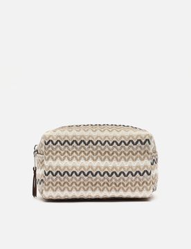 Tarvos Kosmetiktasche mit Jacquarddruck