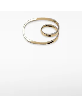 Anillo doble - Adolfo Dominguez - FashionsVida