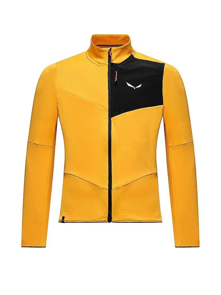 Giacca in pile da uomo Ortles oro M - Salewa - FashionsVida