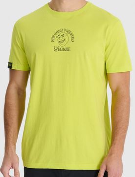 Maglietta Shrek - verde-giallo