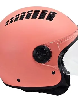 Casco Moto Jet 834 Flow Areato Corallo Opaco taglia S - BHR - FashionsVida