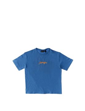 T-shirt girocollo AZZURRO 14