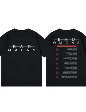 Rock Band Bad Omens Double Sided Print T Shirt Men Women Clothing Fashion Pop Music T-shirt Summer Casual Loose Cotton T-shirts - Aliexpress - FashionsVida