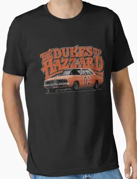 S vintage tv show Dukes Of Hazzard General Lee printed t shirt for men large size tops S-6xl - Aliexpress - FashionsVida