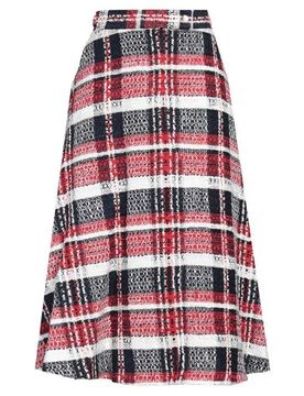 Falda midi Mujer Rojo 34,36 Mujer