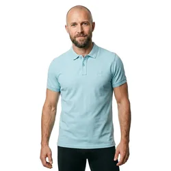 Polo A Maniche Corte Washed Regular Fit Light Blue V2 L