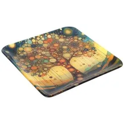 Schlüsselablage Lebensbaum-Tafel 30x30 Cm