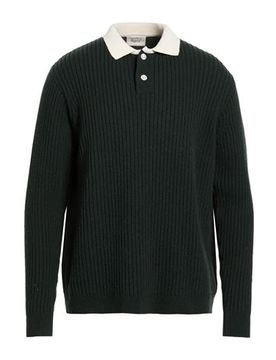 Pullover Hombre Verde oscuro S Hombre