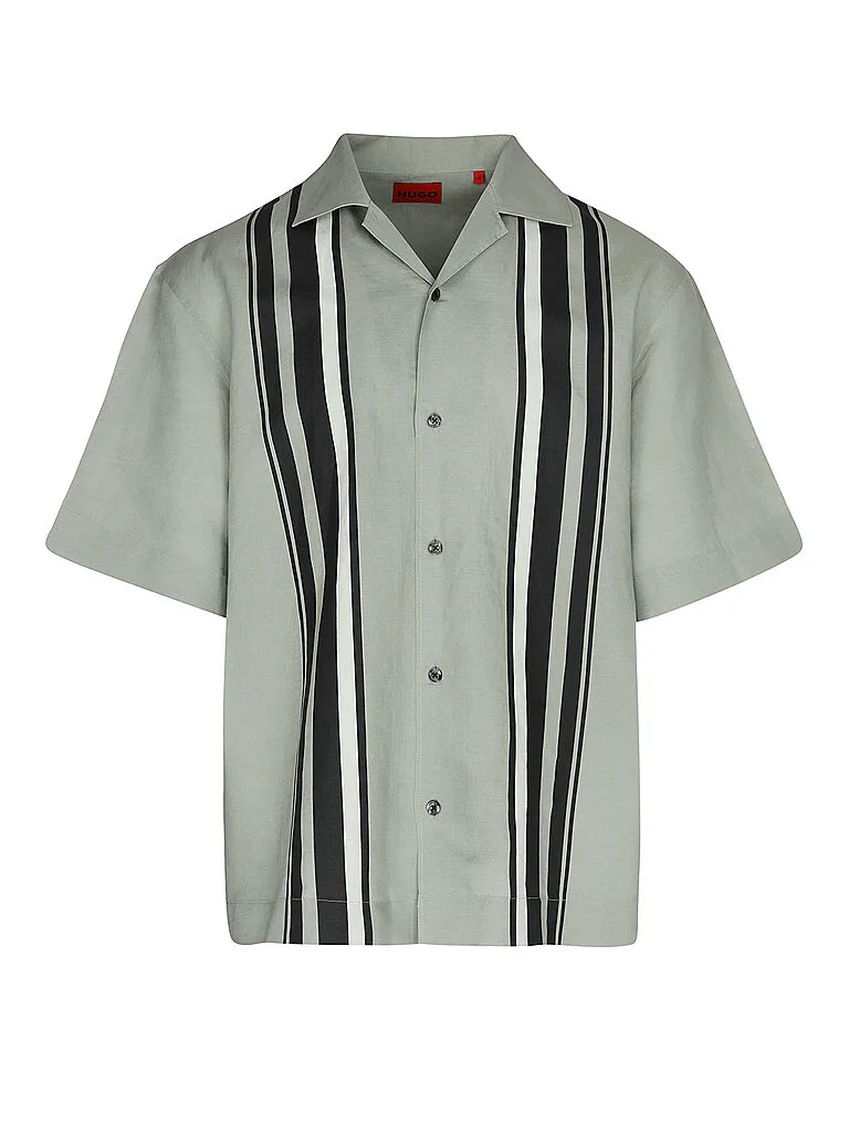 Hugo Camisa ESPINO verde S - Hugo Boss - FashionsVida