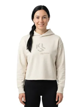 Sweat à Capuche Studded Regular Fit Moonstruck S - Karl Lagerfeld Jeans - FashionsVida