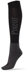Pikeur Kniestrumpf, black 41-46