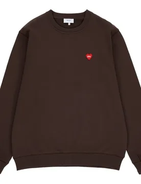 Makia Felpa Sympathy Dark Brown M - Makia - FashionsVida