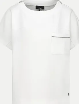 Monari Sweatshirt Weiß 36 - monari - FashionsVida