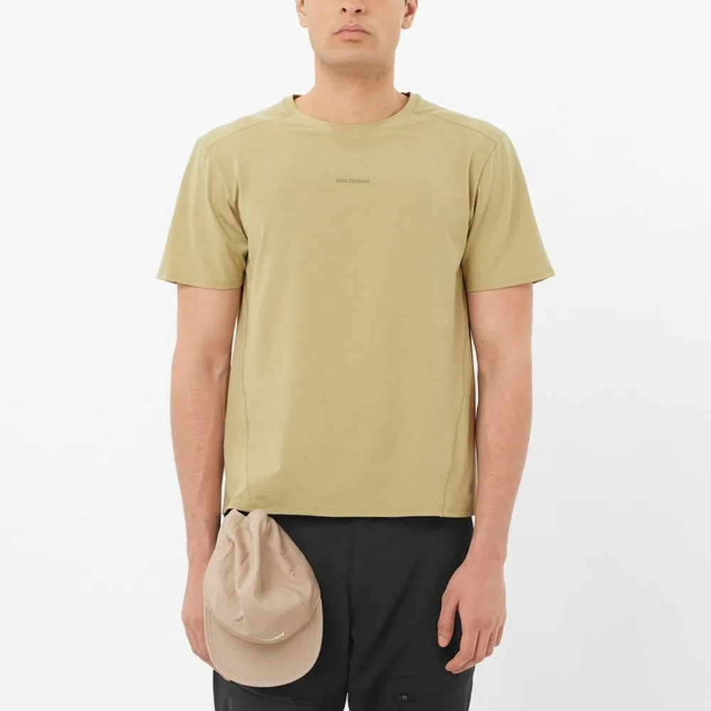 Camiseta de manga corta para hombre TRACKLINE SS TEE M - Salomon - FashionsVida