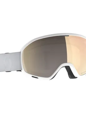 Masque De Ski Unlimited Ii Otg Ls Mineral White Light Sensitive Bronze Chrome/CAT 2 Homme - Scott - FashionsVida