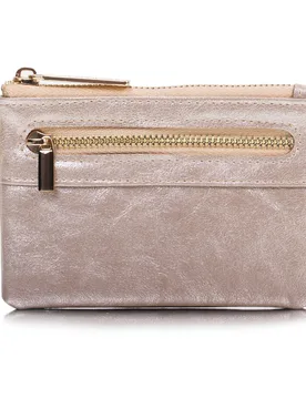 Porte-monnaie zippé Or or Tailleunique - Isotoner - FashionsVida