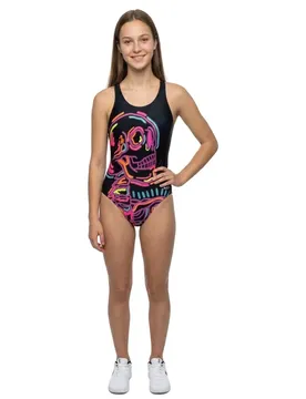 Ras Maillot De Bain Skull Race Back