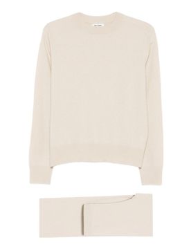 Set Pantaloni E Maglione In Cashmere