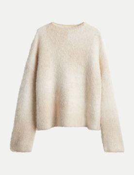 Relaxed-Fit Pullover Teonie Beige S