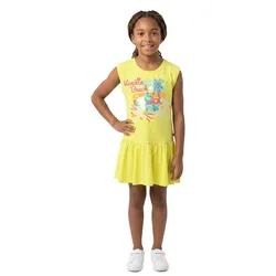 Vestito Senza Maniche U20906 Lemon 5 Anni