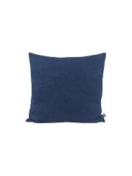 Wollkissen Alina 40x40cm Crocus dunkelblau baby