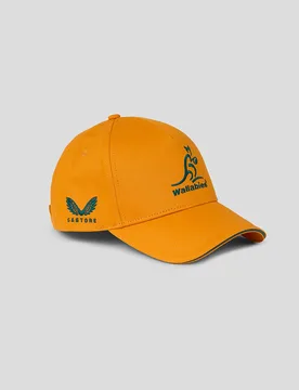Rugby Australia Wallabies Cap - Gold GOLD O/S Unisex - Castore - FashionsVida