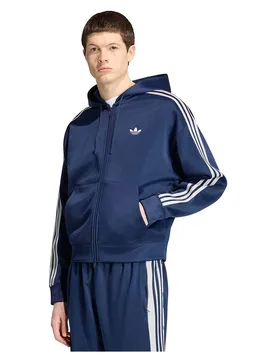 Sweat-shirt à Zip Adicolor Spacer Oversized Night Indigo XL - Adidas Originals - FashionsVida