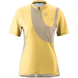 Maglia A Maniche Corte Adventure Halfzip Yellowfinch / Jonesboro