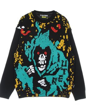 Maglione Uomo Possessed Jumper Black
