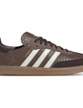 Samba Herren Sneaker - Braun - Größe 47 1/3 - Leder Brown 47 1/3
