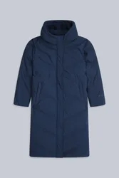 Cocoon Womens Borg Lined Padded Coat - Navy - Navy - Size: 8