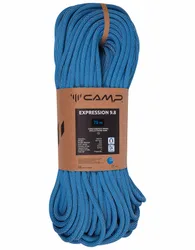 Corde d'escalade et d'alpinisme à simple - Expression 9.8 - Taille 80 m - Bleu