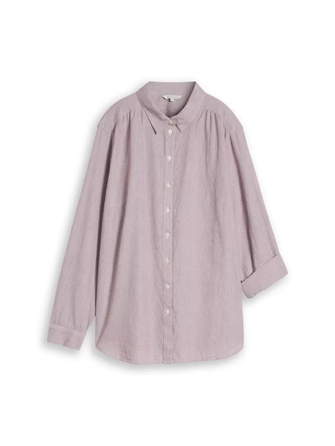 Blouse with dobby fabric female - 52 - FashionsVida