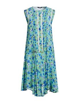 Midi-Kleid Damen Säuregrün 32,38,40 Damen